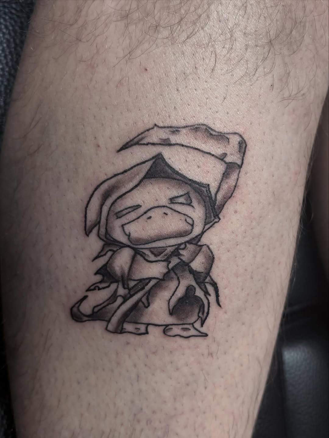 Tattoo by @arceo.tattoos — illustrative, black_and_grey