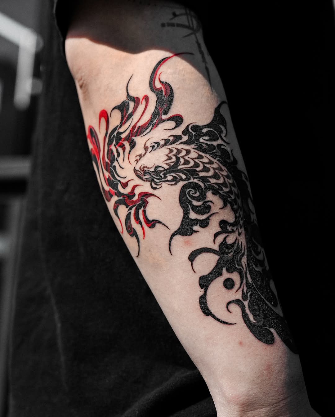 Tattoo by @a_flow_to — blackwork, tribal