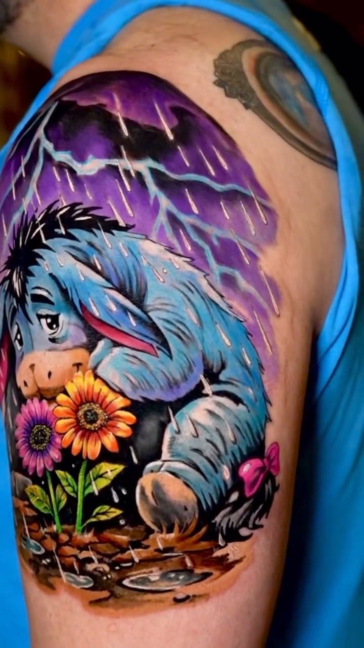 Tattoo work at Villain Arts – Houston