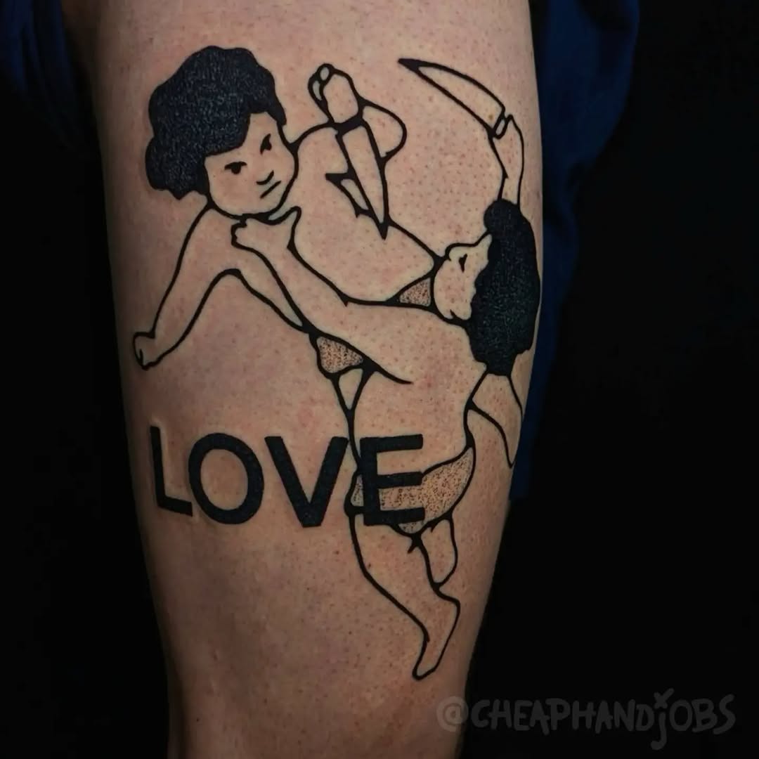 Tattoo by @cheaphandjobs — ignorant