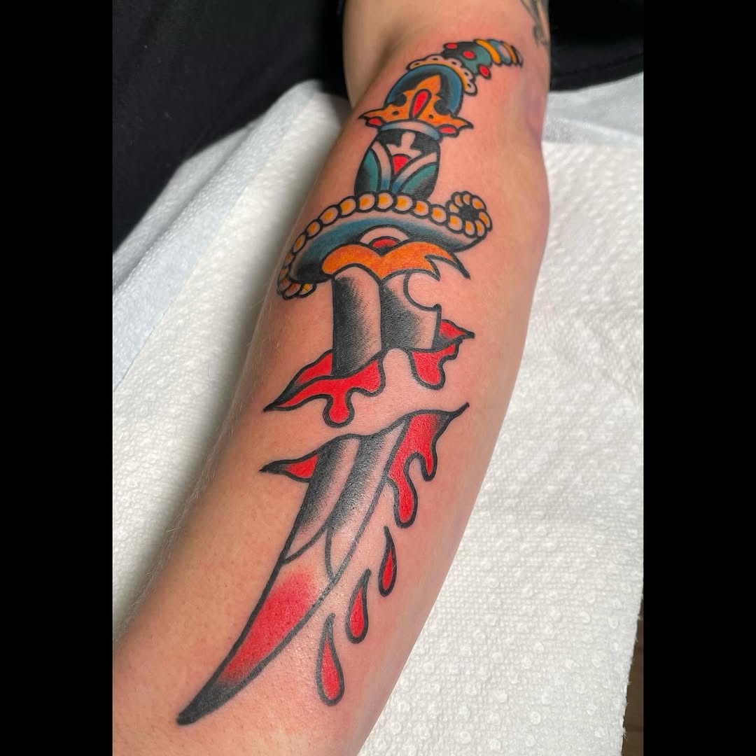 Tattoo by @nickmeerburg — american_traditional