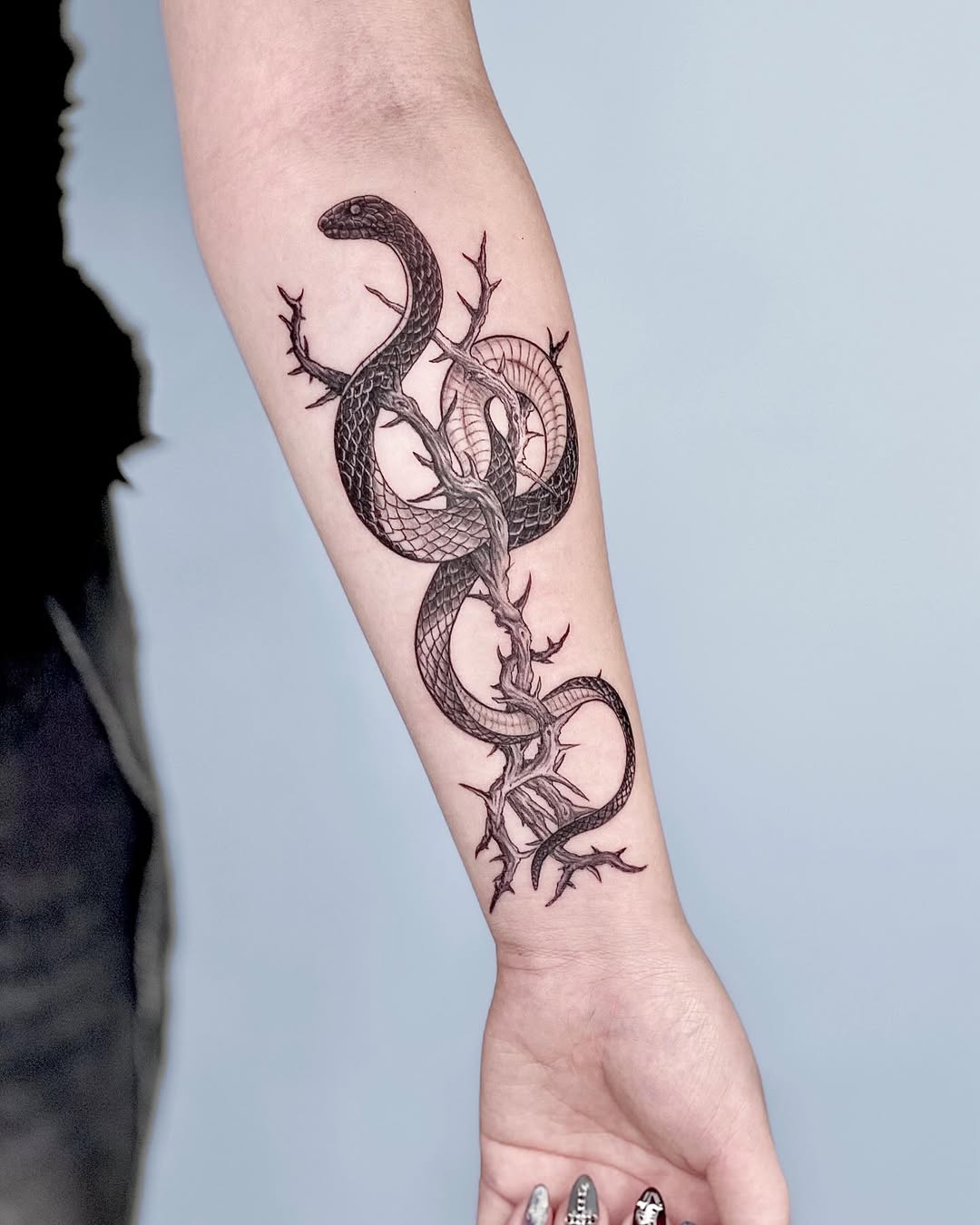 Tattoo by @heuk.me_tattoo — black_and_grey, realism