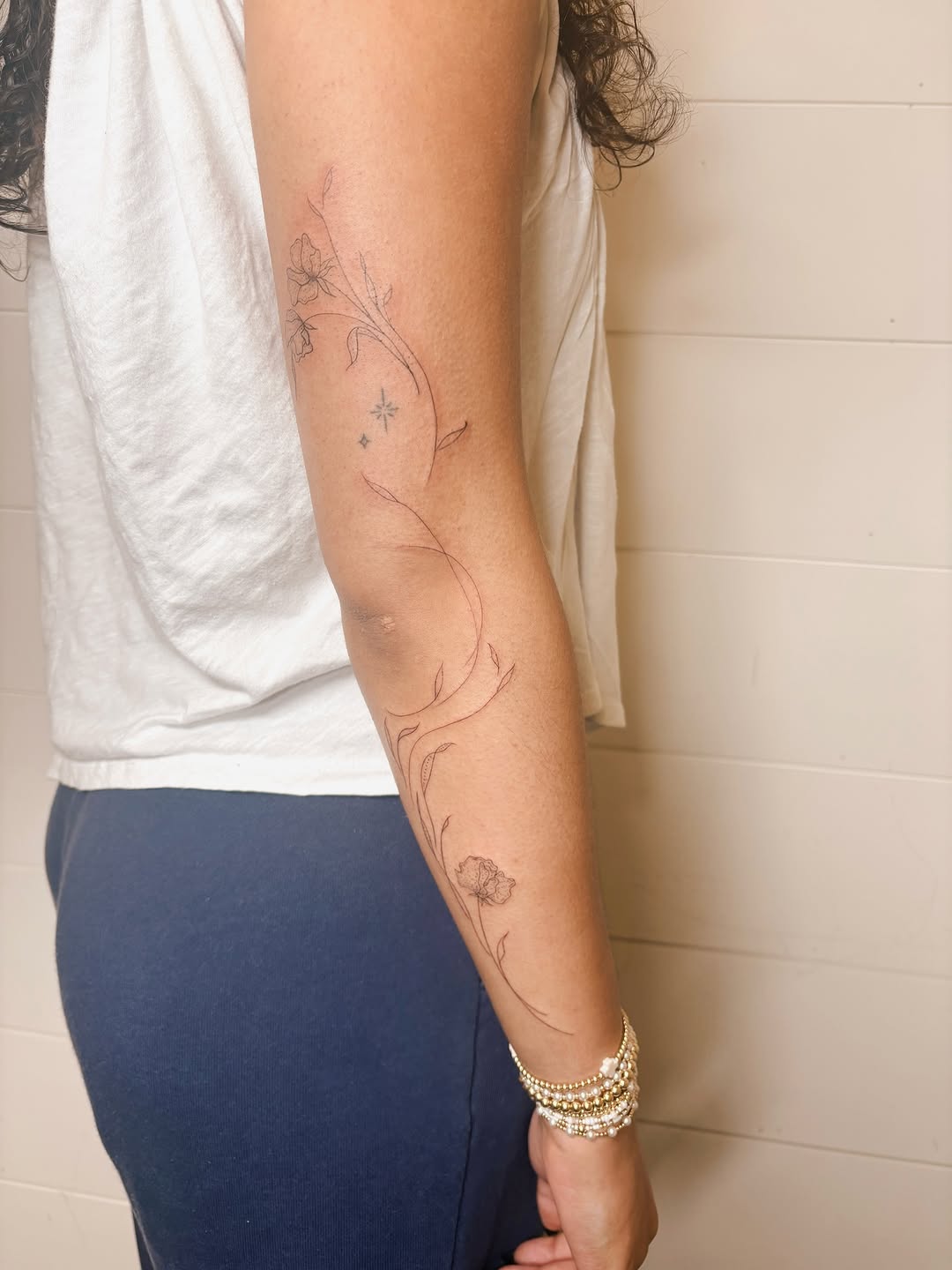 Tattoo by @chloerenee.ink — fine_line, minimalist