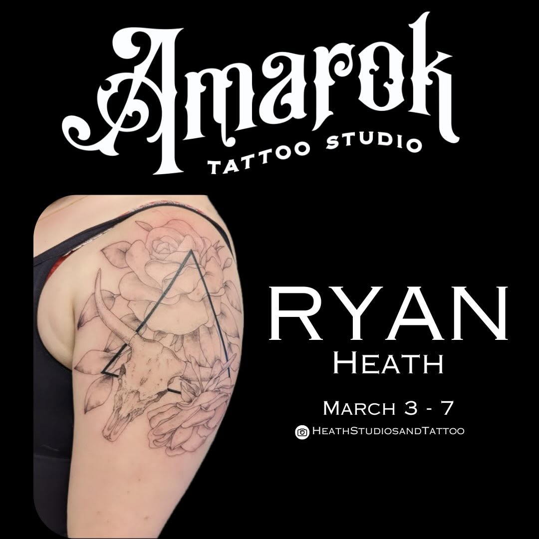 Tattoo by @heathstudiosandtattoo โ fine_line, black_and_grey
