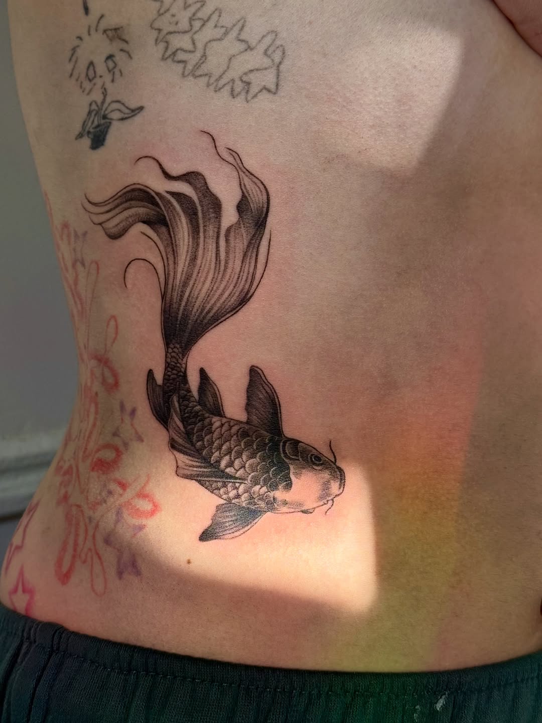 Tattoo by @inkbyivyx — black_and_grey, realism