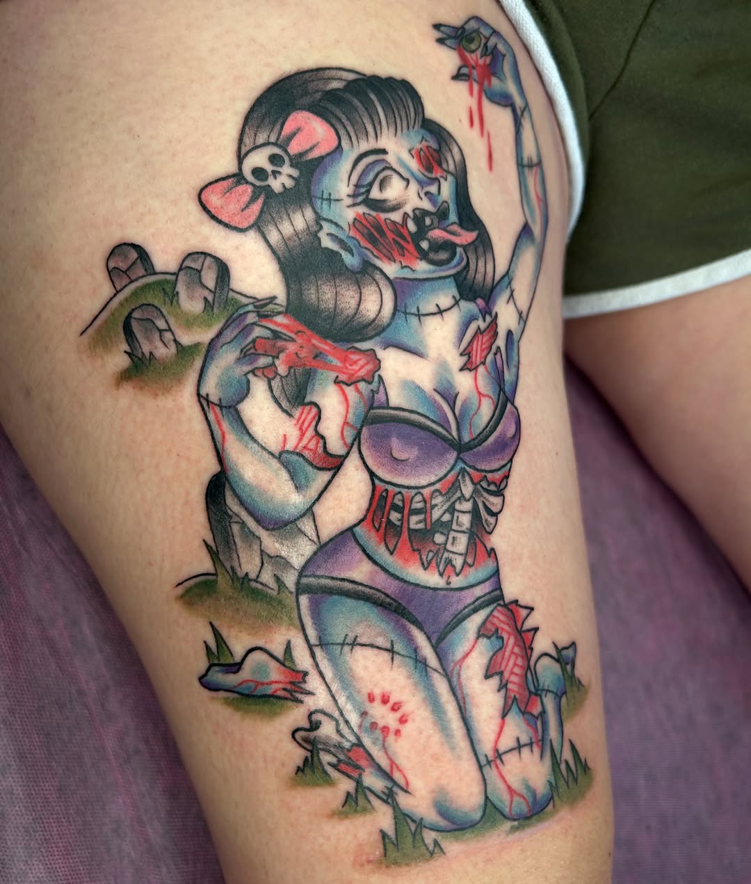 Tattoo by @audberry_tattoo — american_traditional, neo_traditional