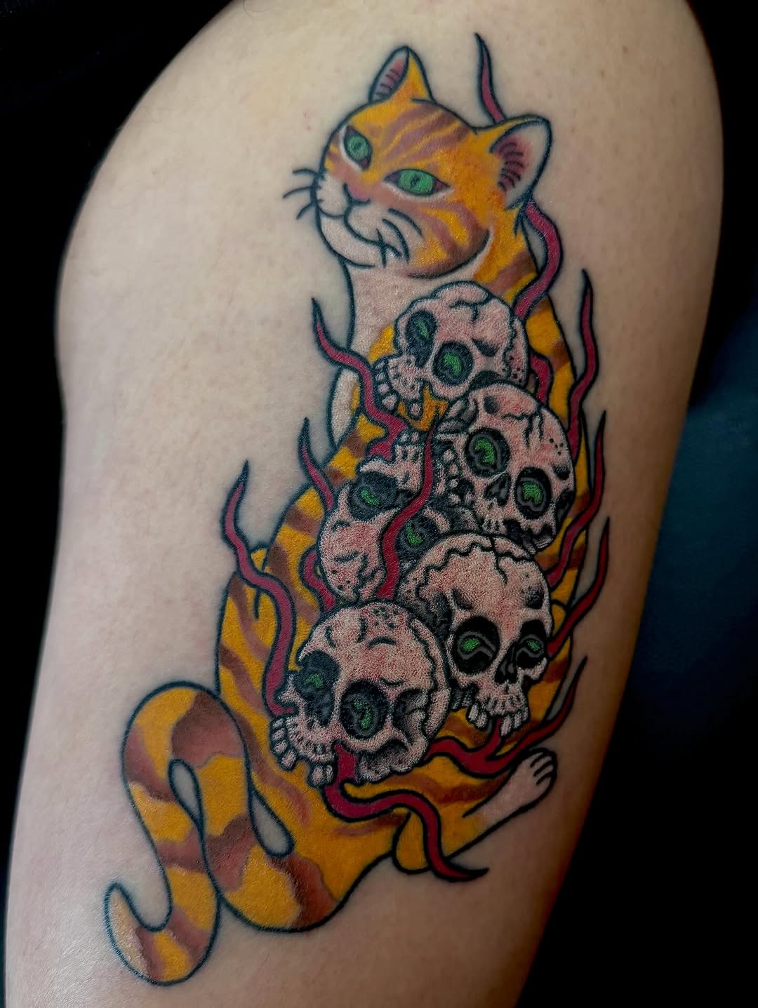 Tattoo by @rockyburley โ neo_traditional, dark_realism