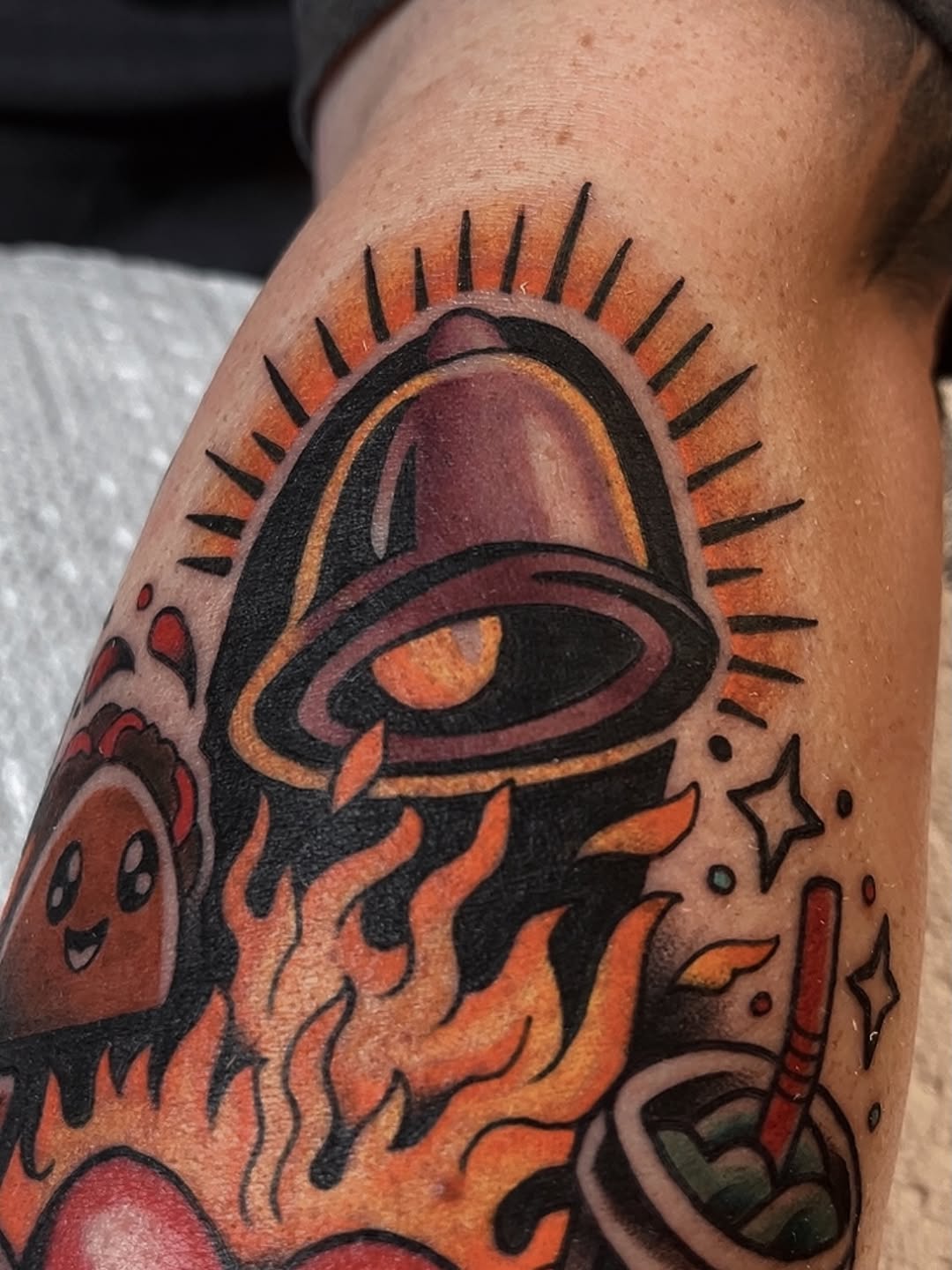 Tattoo by @jckbtattoos — american_traditional, illustrative