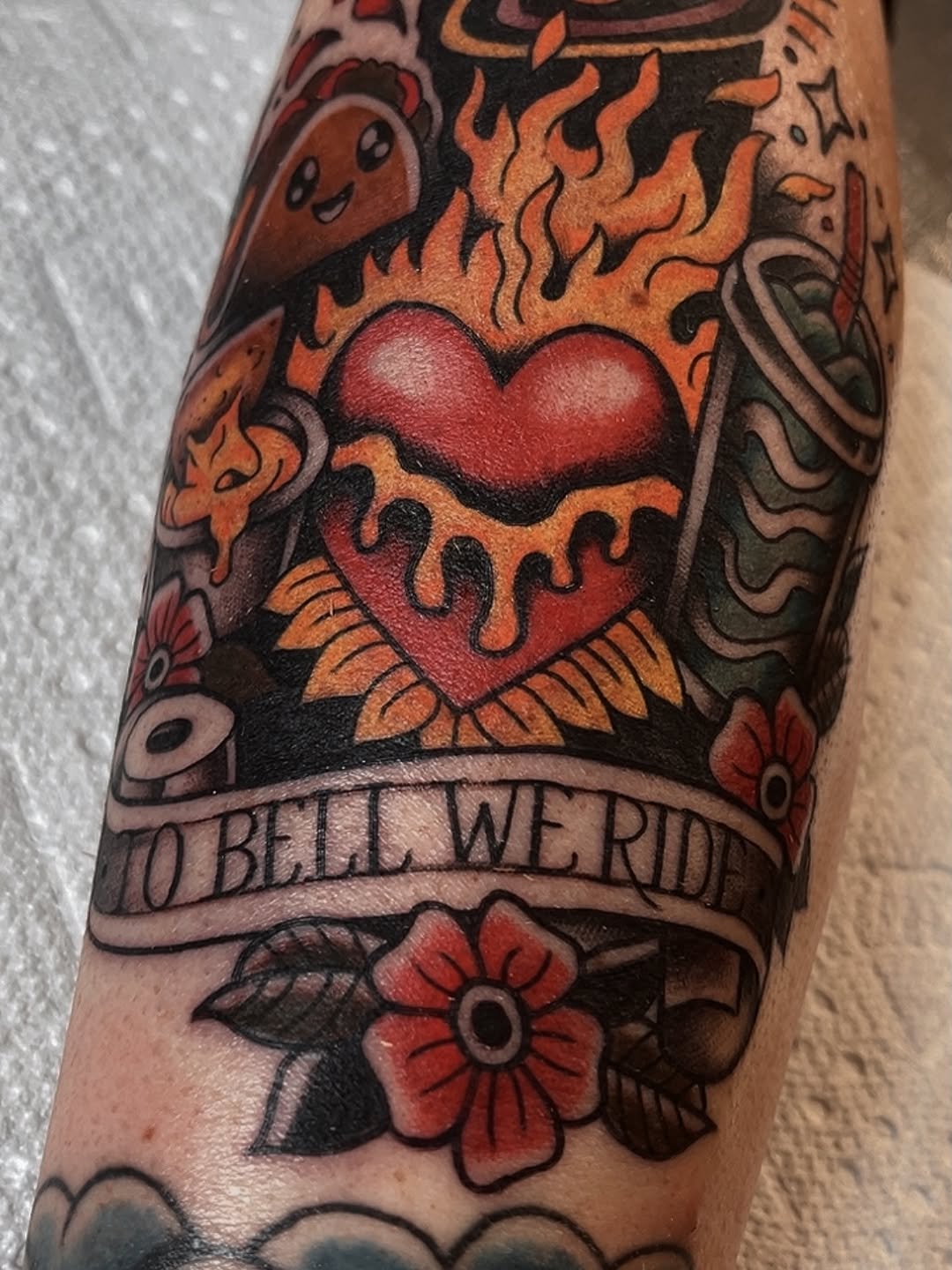 Tattoo by @jckbtattoos — american_traditional, illustrative