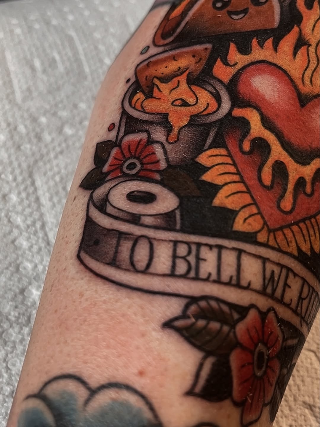 Tattoo by @jckbtattoos — american_traditional, illustrative