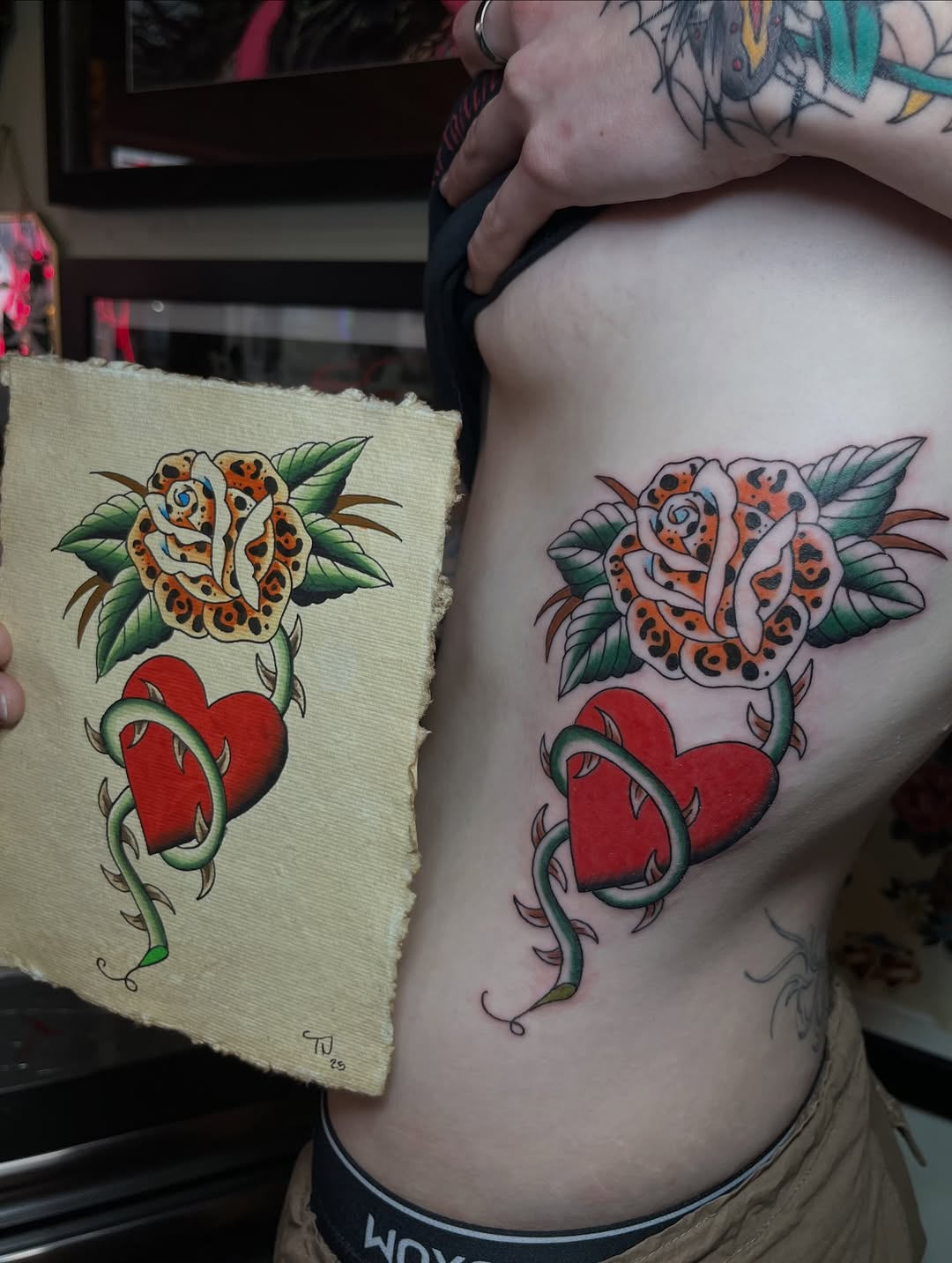 Tattoo by @tatt2tay — american_traditional, illustrative