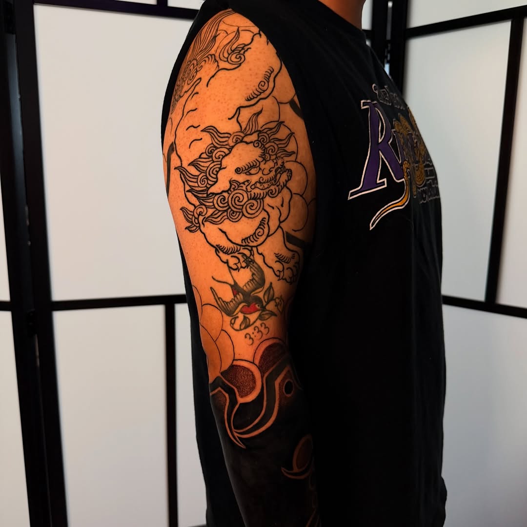 Tattoo by @rui_tattoos β japanese_irezumi, blackwork