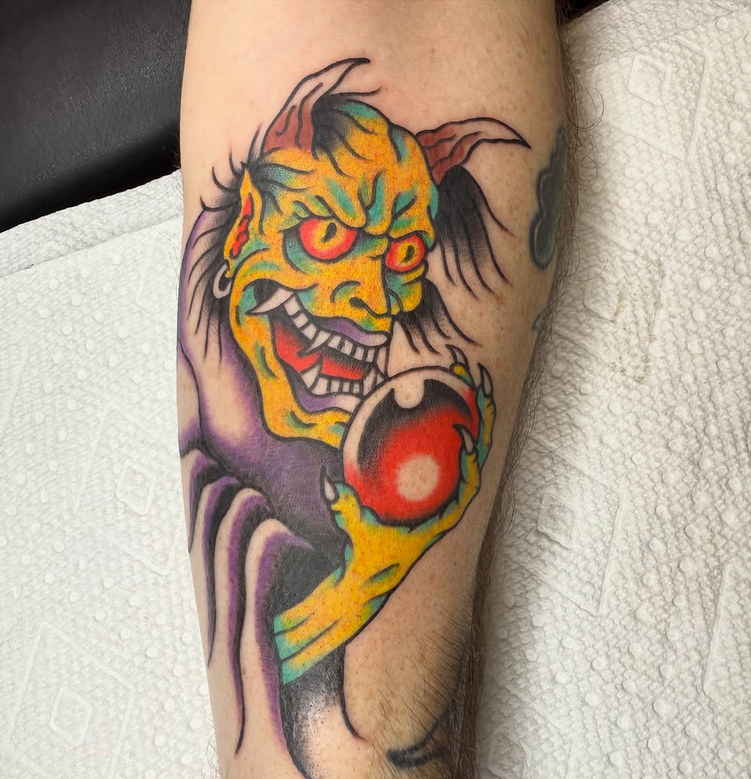 Tattoo by @kayzzentat2 — japanese_irezumi, illustrative