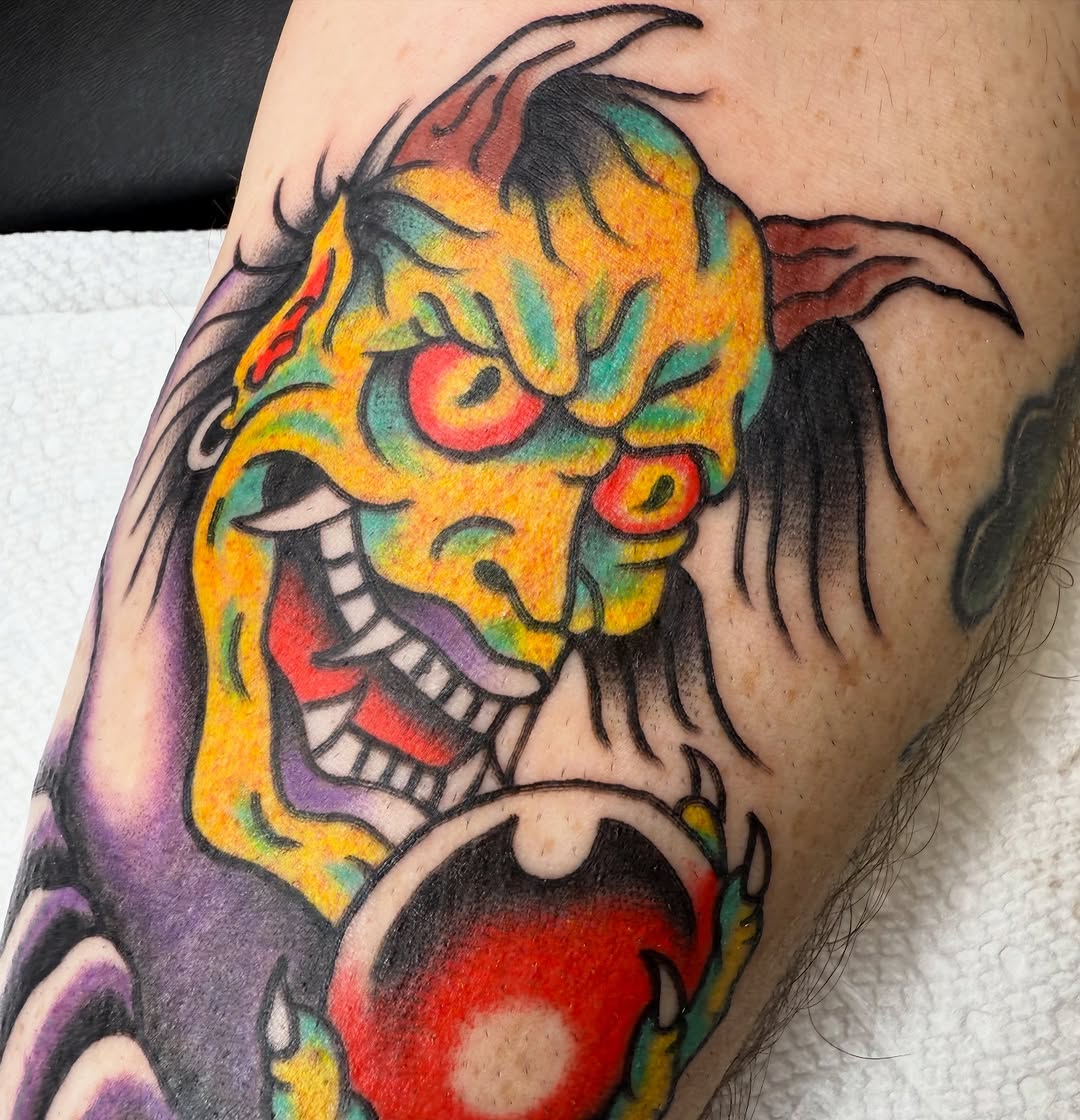 Tattoo by @kayzzentat2 — japanese_irezumi, illustrative
