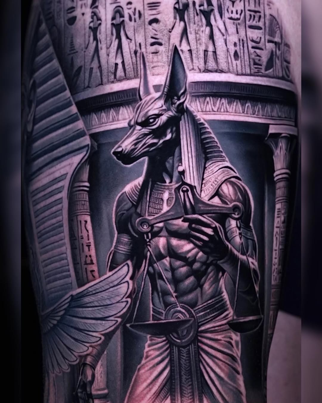 Tattoo by @midas_shadowhunters_tt — realism, black_and_grey
