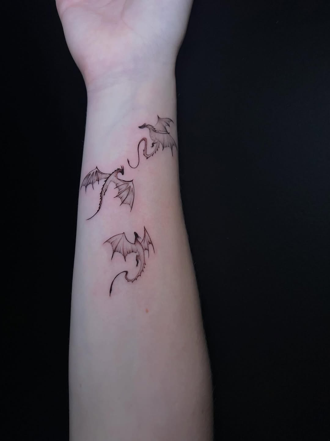 Tattoo by @baungbentattoo_ โ fine_line