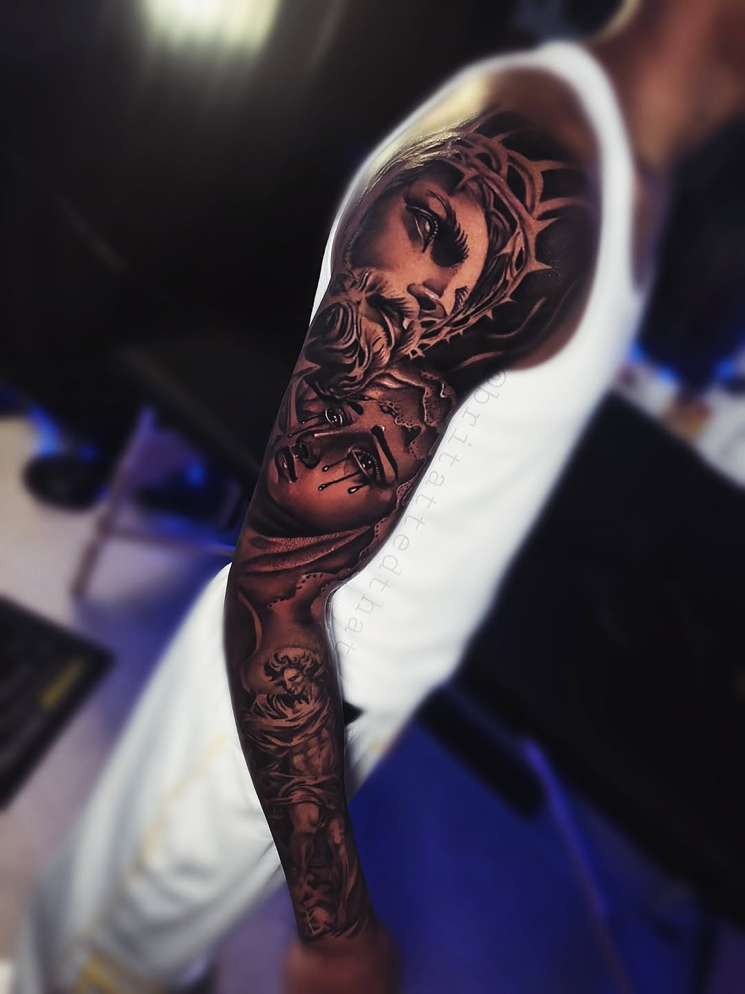 Tattoo by @britattedthat — realism, dark_realism