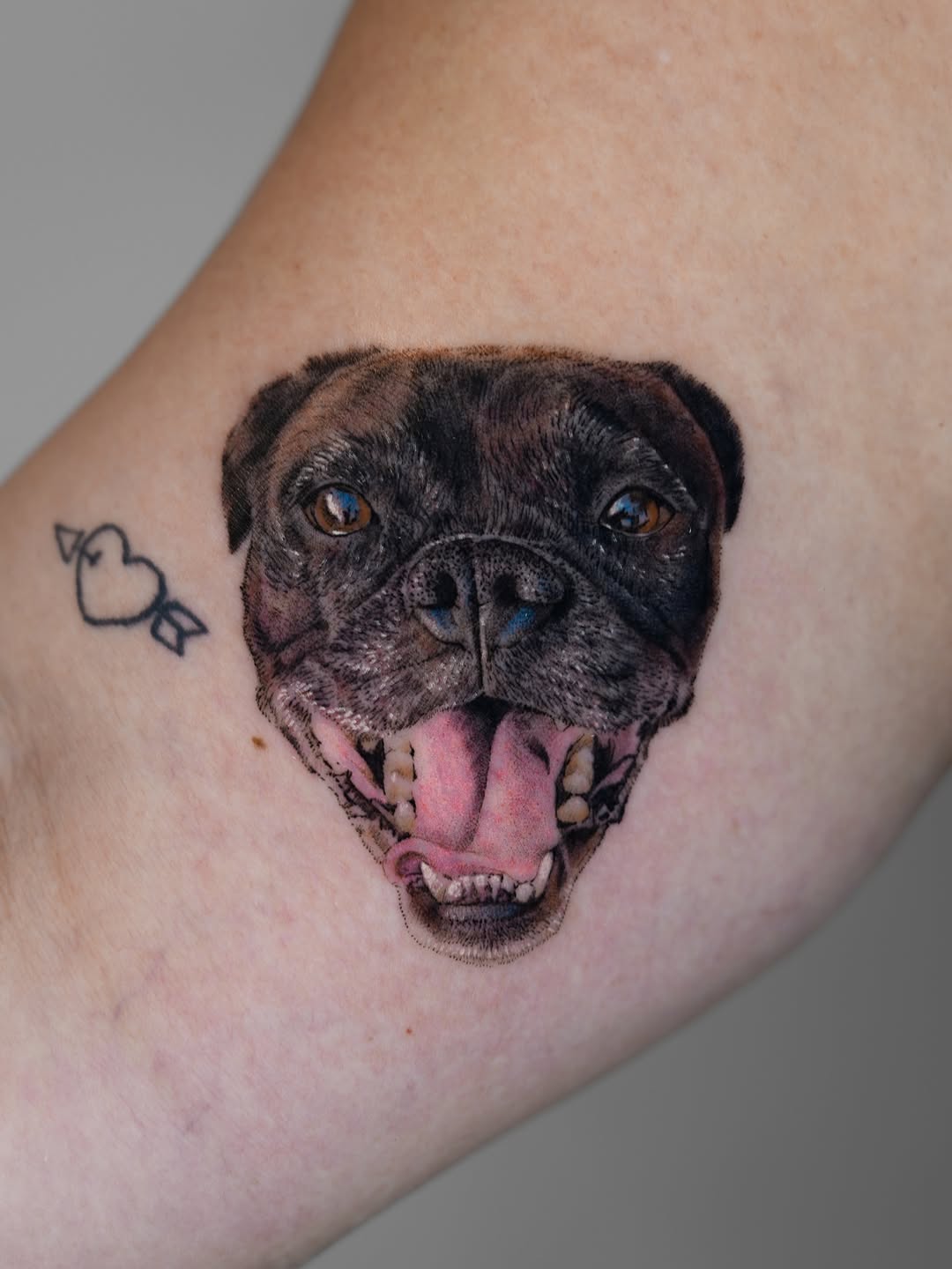 Tattoo by @bestasiantattoo β realism, black_and_grey