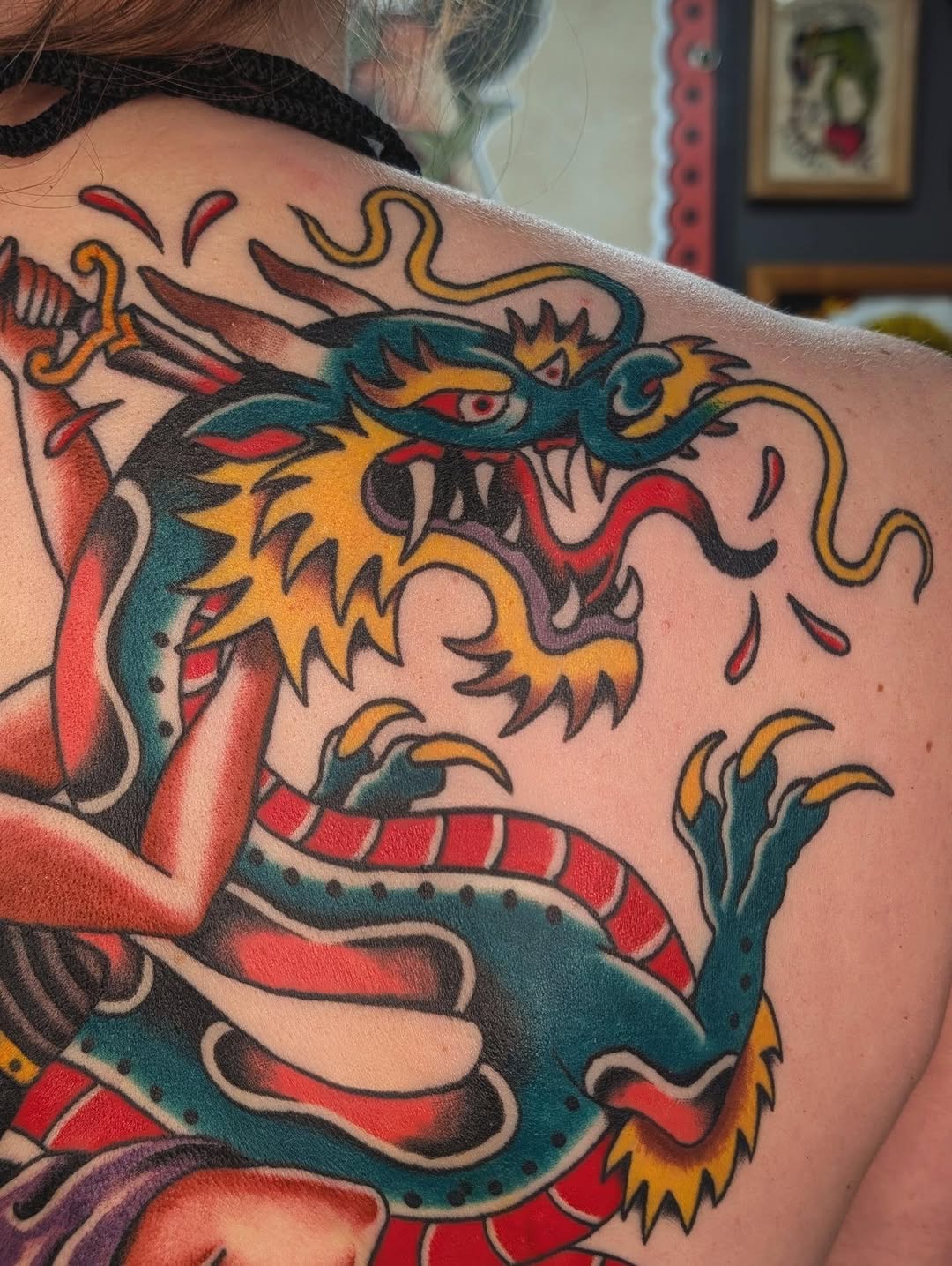 Tattoo by @sinisterspud — american_traditional