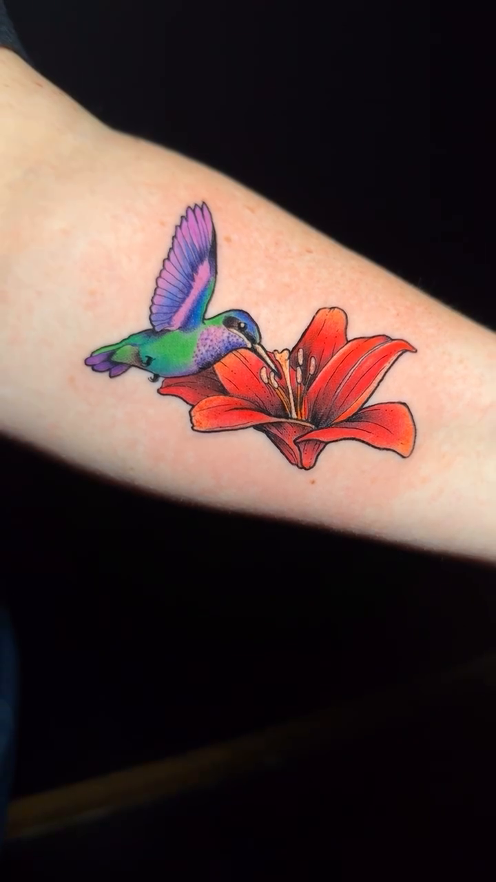 Tattoo by @halz327tattoos — fine_line, realism