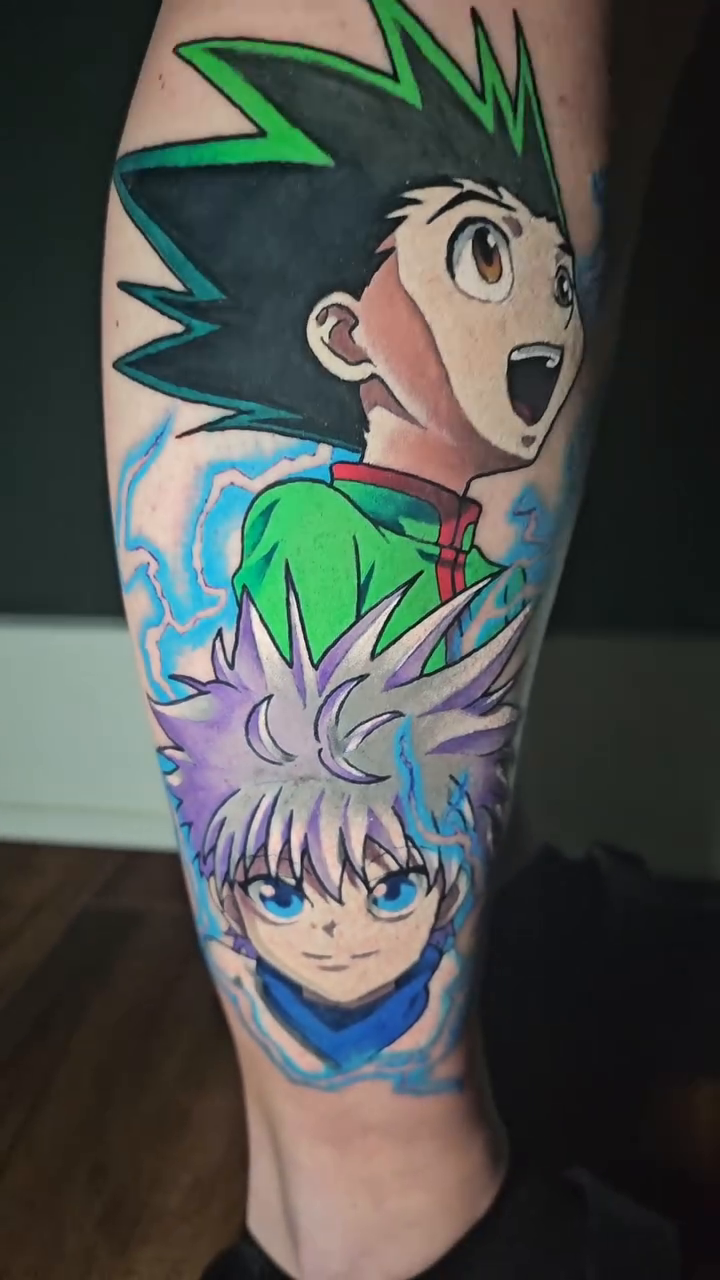Tattoo by @johnniericotattoos — anime
