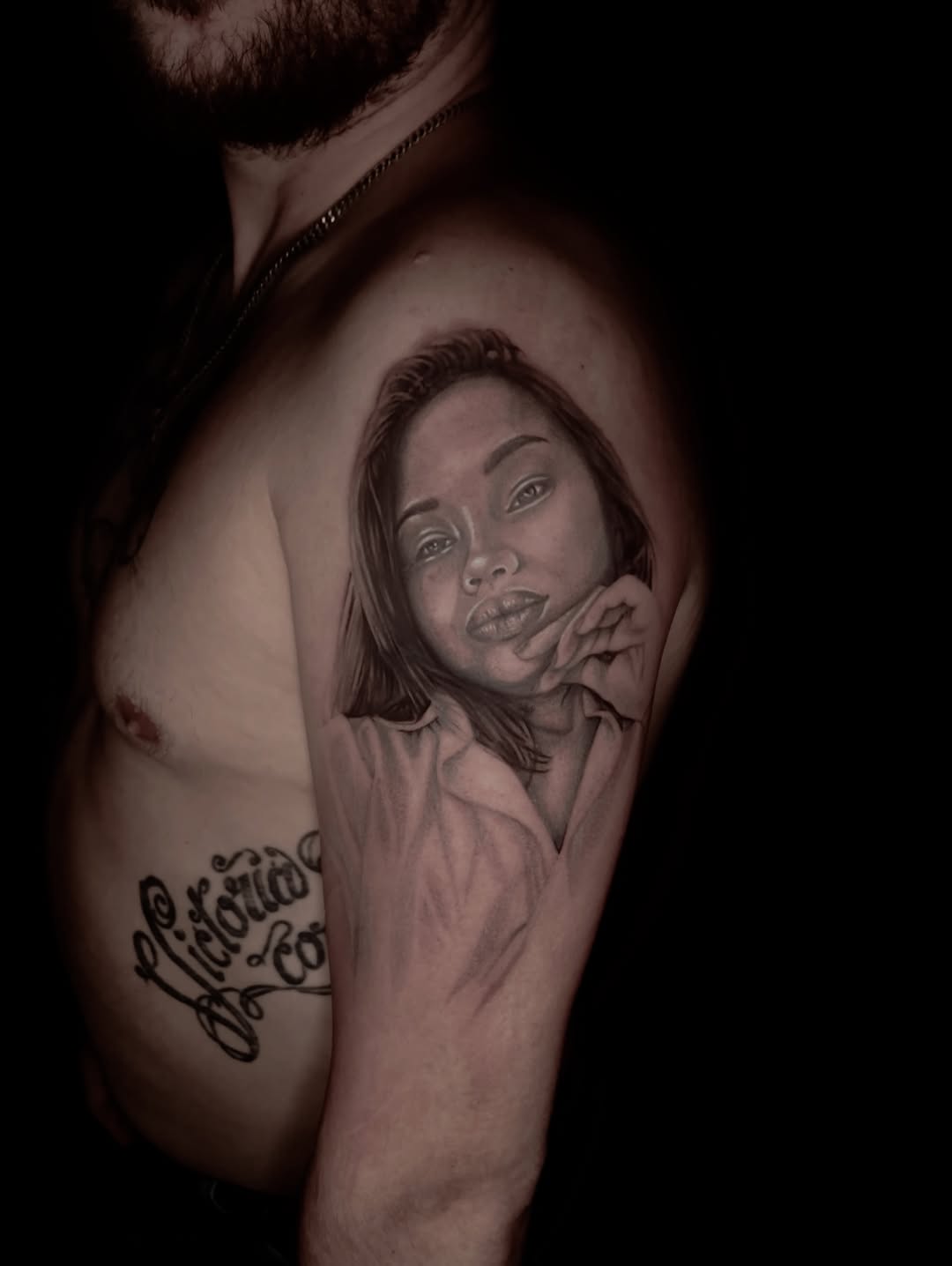 Tattoo by @svityktattoo_msk — realism, black_and_grey