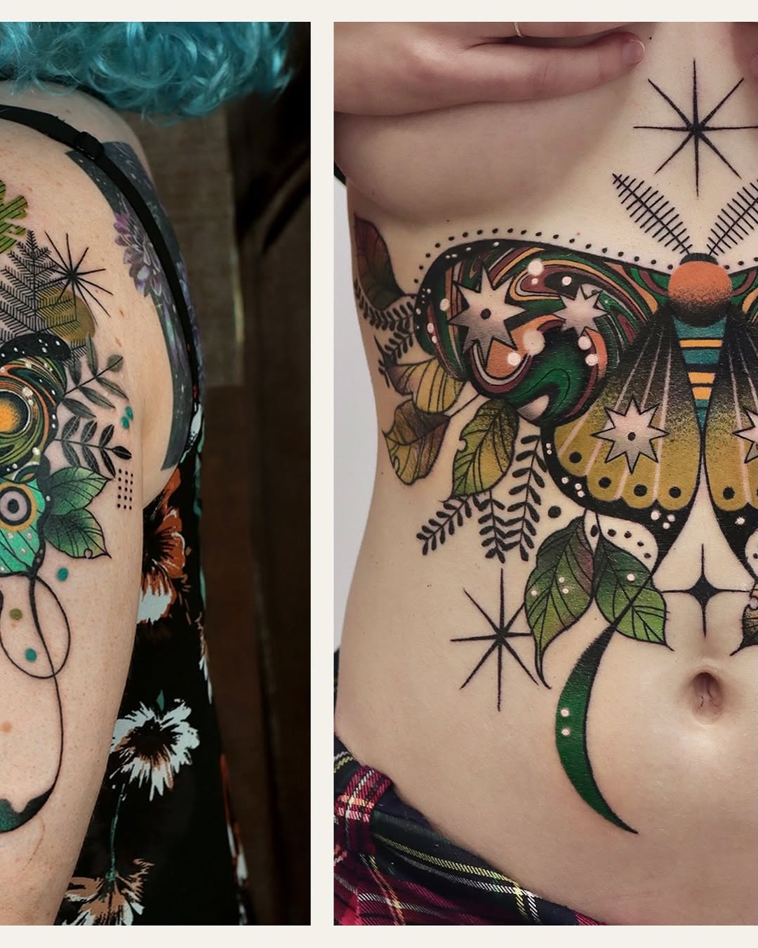 Tattoo by @hen_tattooer — neo_traditional, illustrative