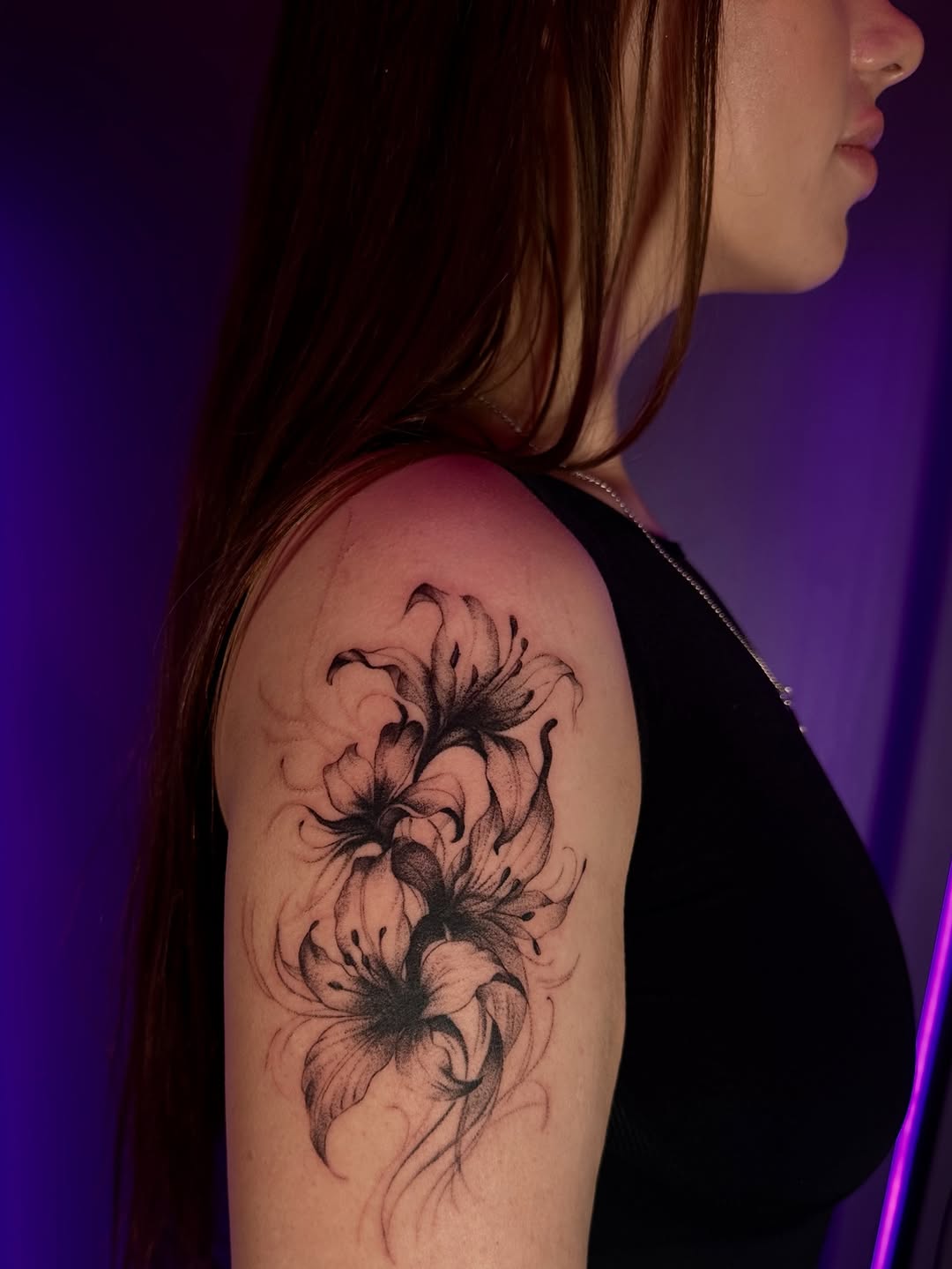 Tattoo by @mklvayne.tattoos โ fine_line, black_and_grey