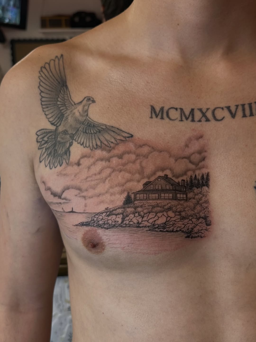 Tattoo by @piccolino_tattoo — black_and_grey