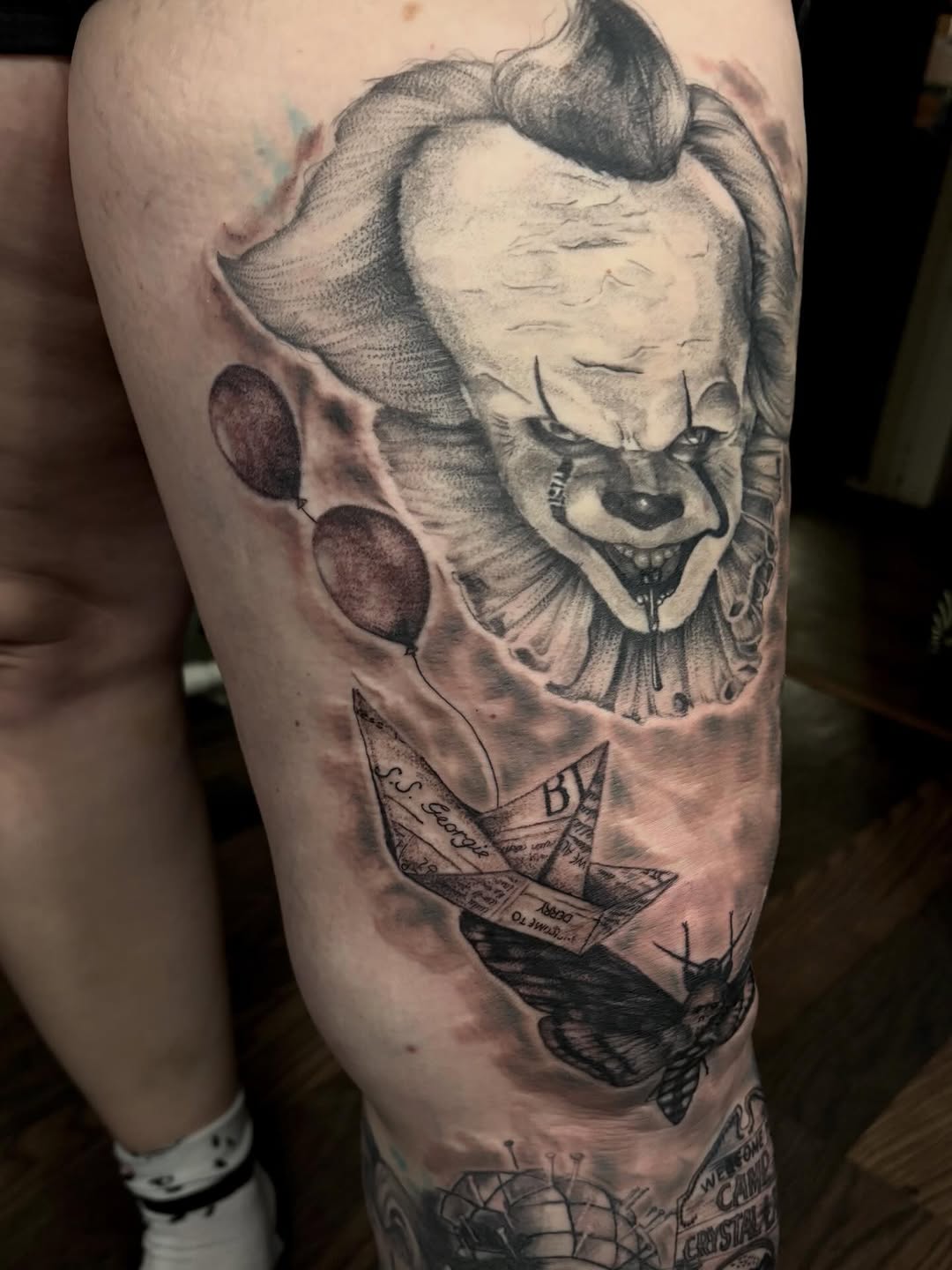 Tattoo by @_mad.as.a.hatter.art_ — realism, black_and_grey