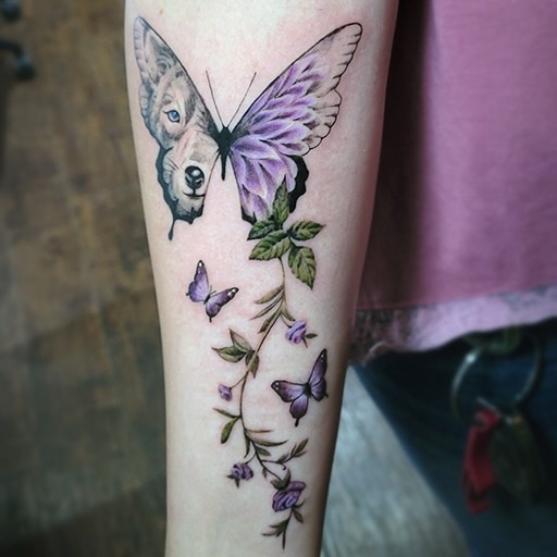 Tattoo by @aileas.ink — realism, watercolor