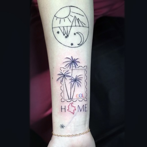 Tattoo by @aileas.ink — fine_line, minimalist