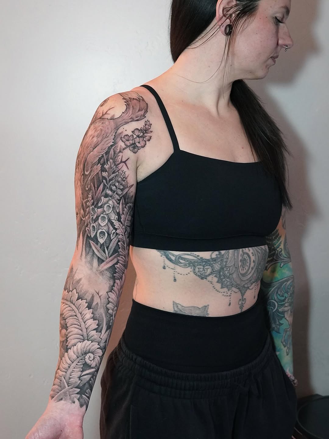 Tattoo by @aileas.ink — realism, black_and_grey