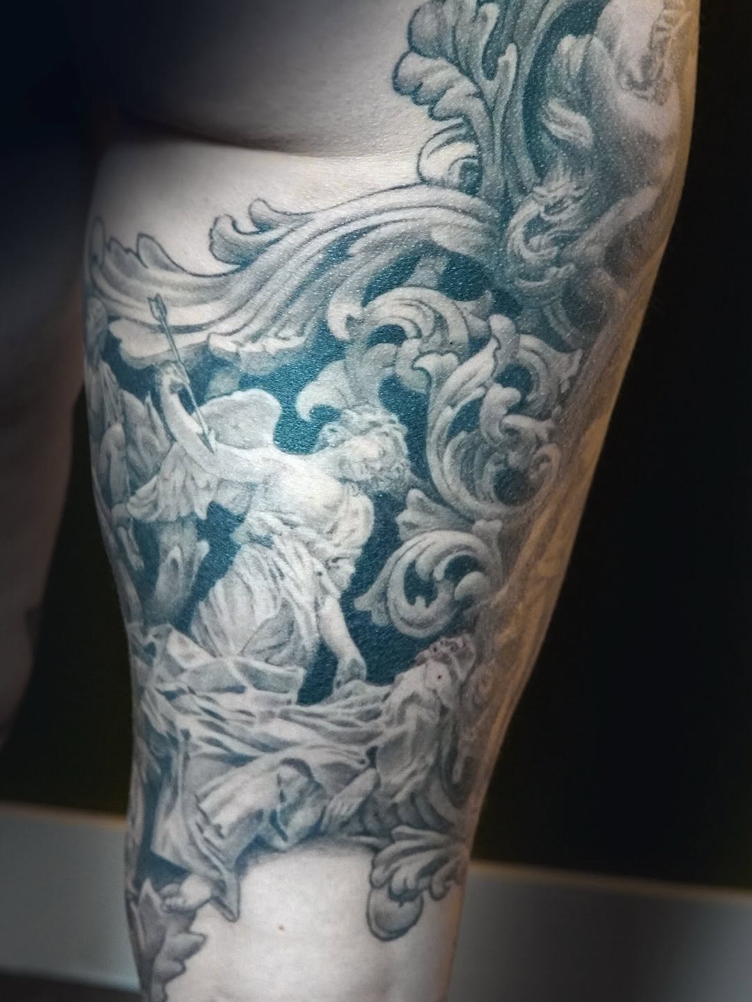 Tattoo by @aileas.ink — realism, black_and_grey