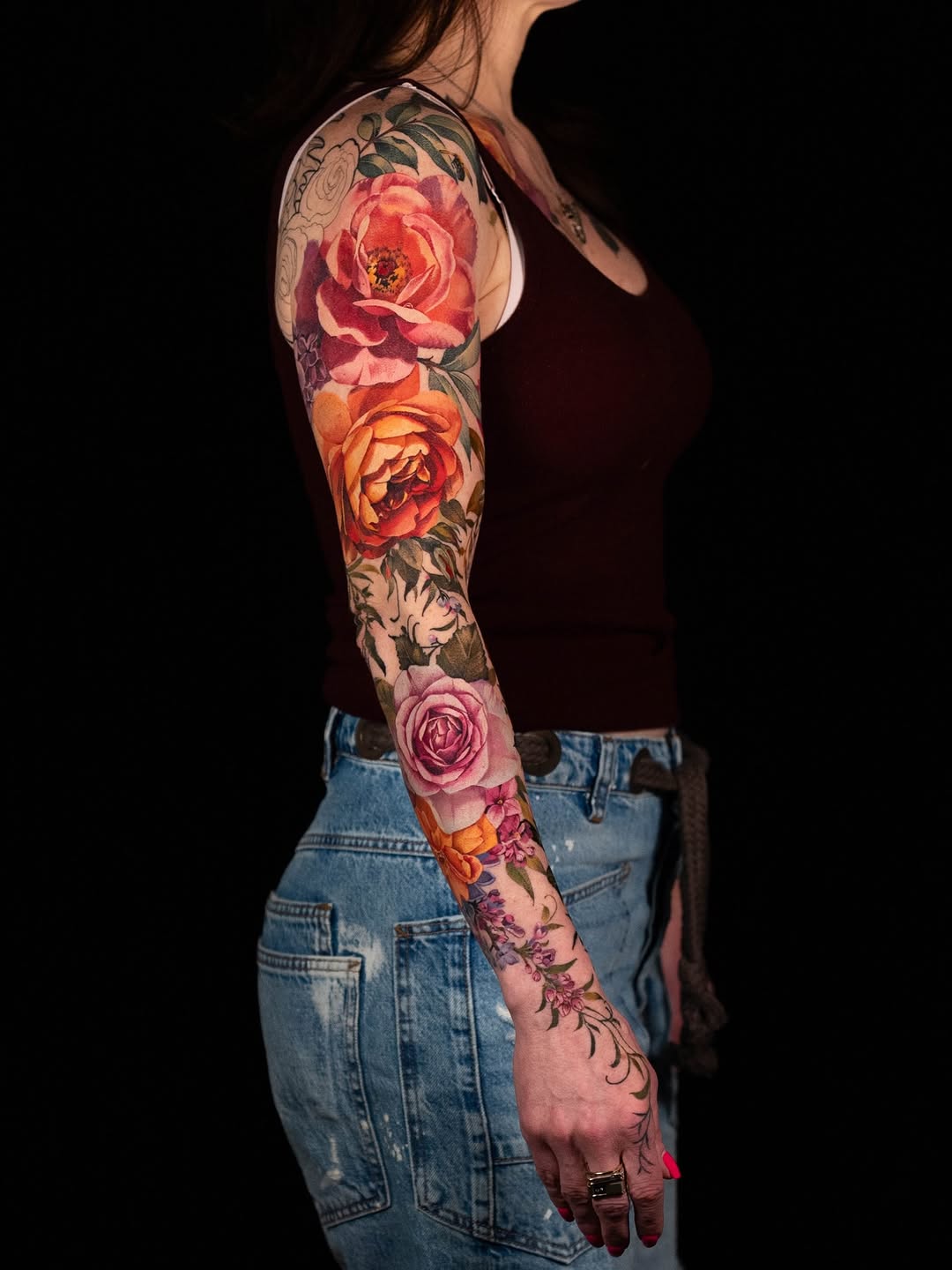 Tattoo by @cass.fuller — realism, watercolor