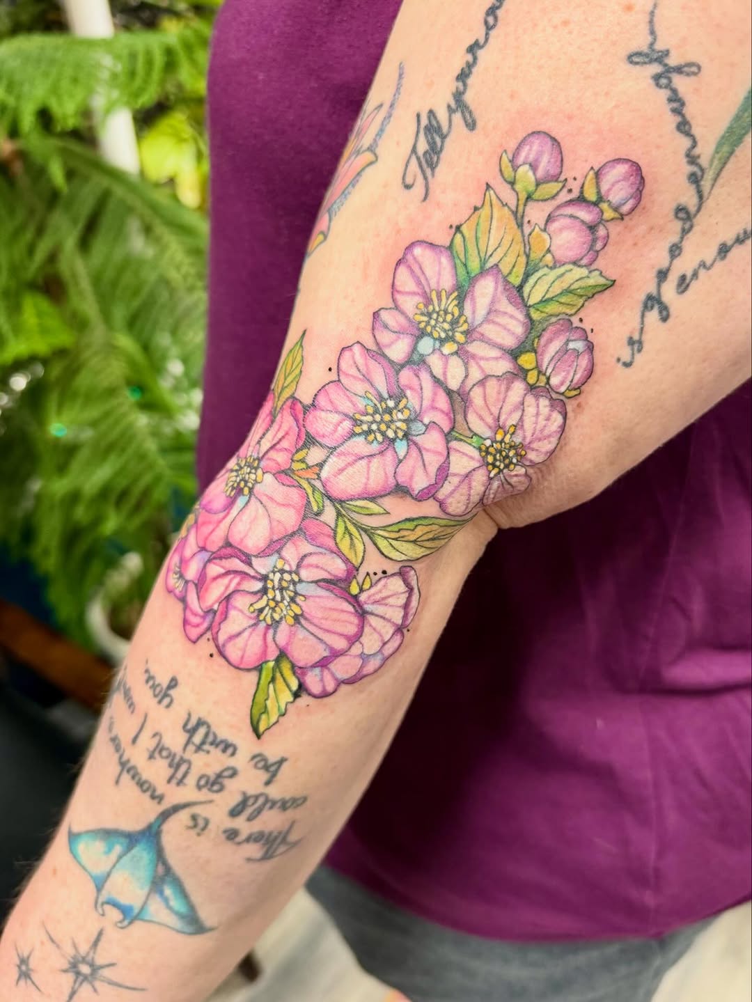 Tattoo by @ms.slickmahon — illustrative, watercolor