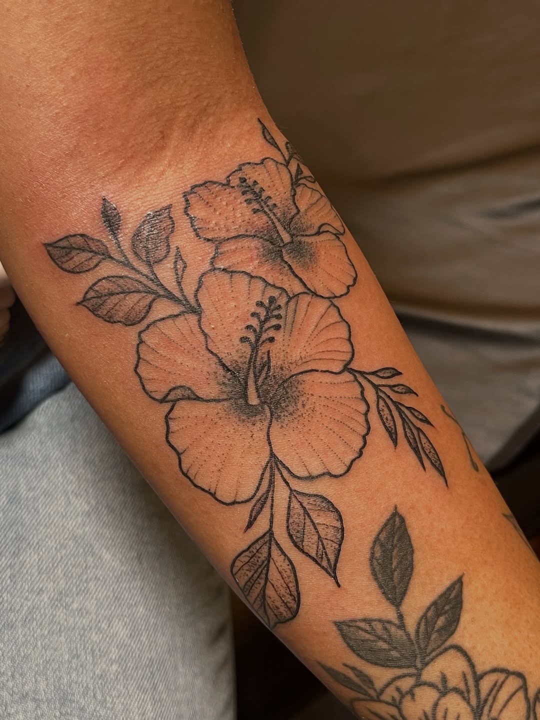 Tattoo by @corylarge — fine_line, black_and_grey