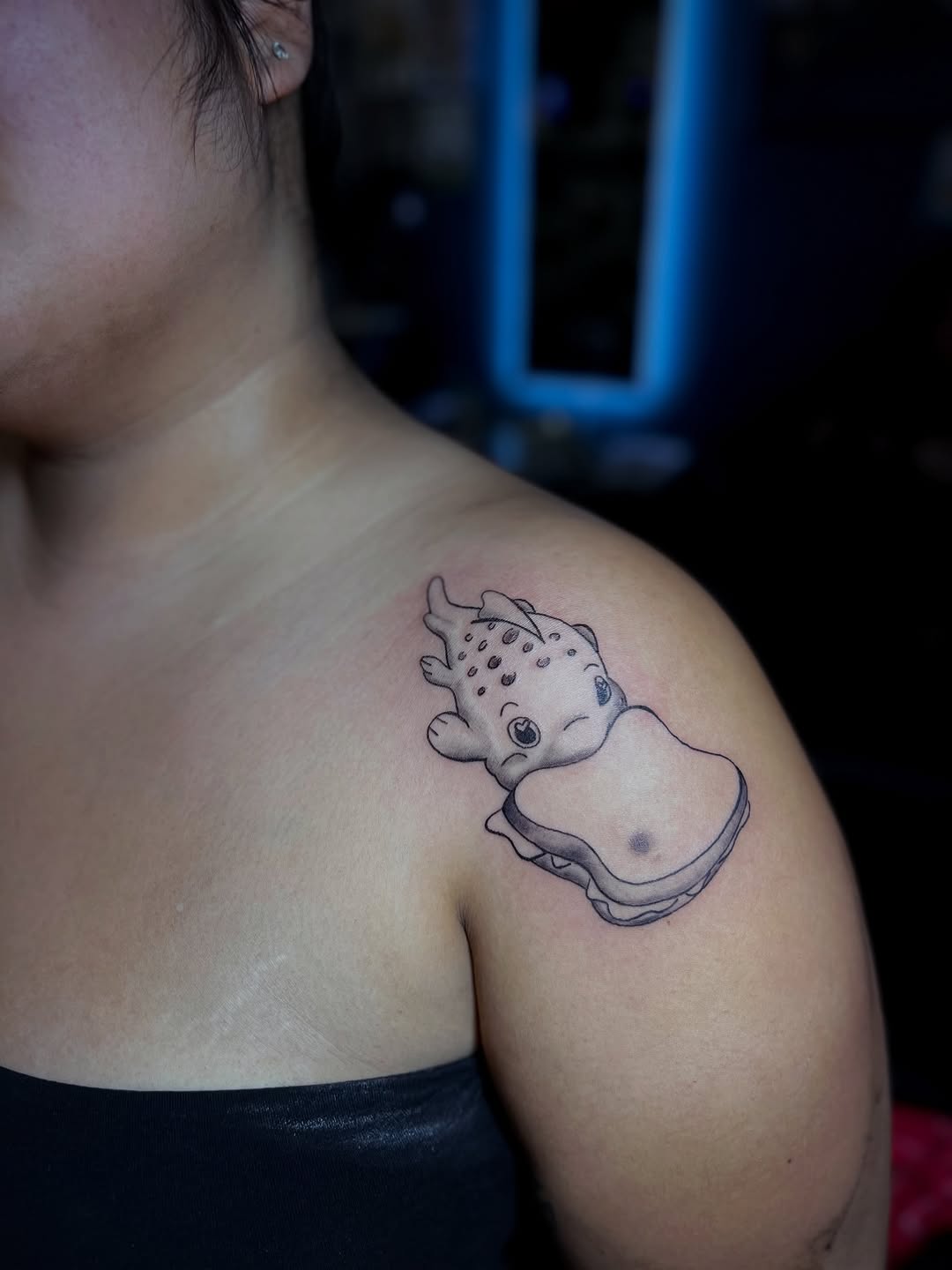 Tattoo by @quite_oddish โ black_and_grey
