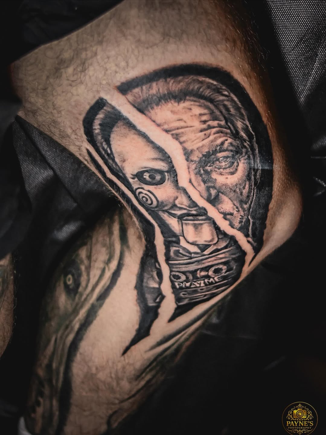 Tattoo by @ricardomotatattoo — realism, dark_realism