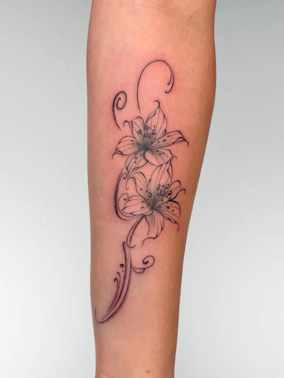 Tattoo by @kaylas.ink — fine_line, dotwork