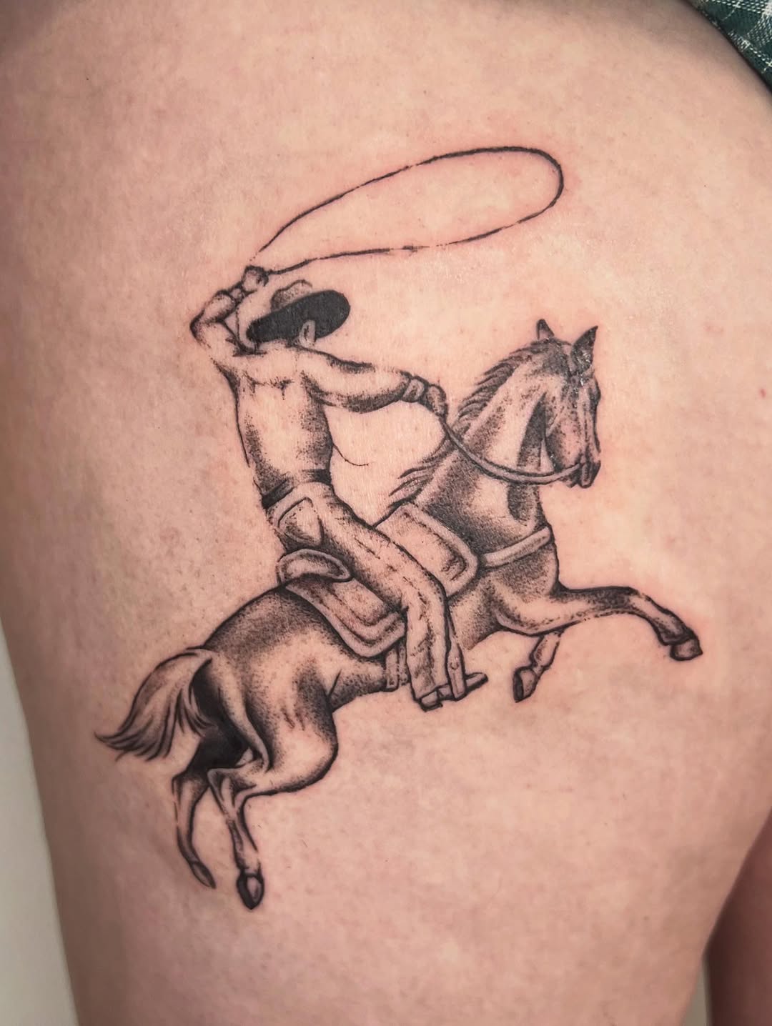 Tattoo by @dirtbagdani.tattoo — black_and_grey, realism