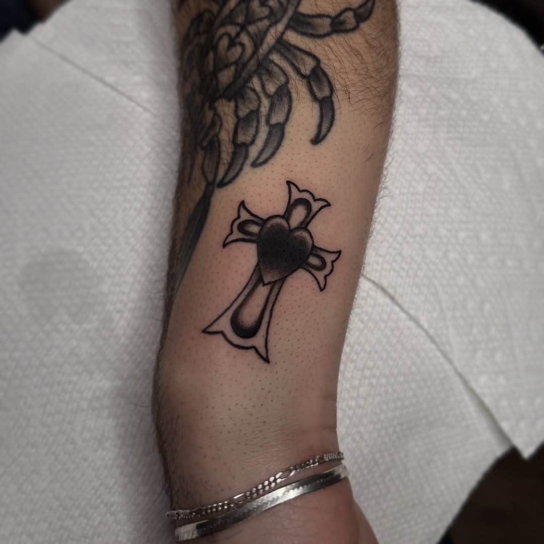 Tattoo by @wolfhazel — chicano, black_and_grey