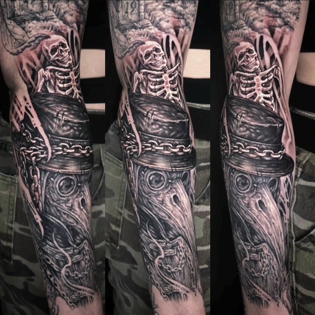 Tattoo by @junkyardyouth — realism, dark_realism