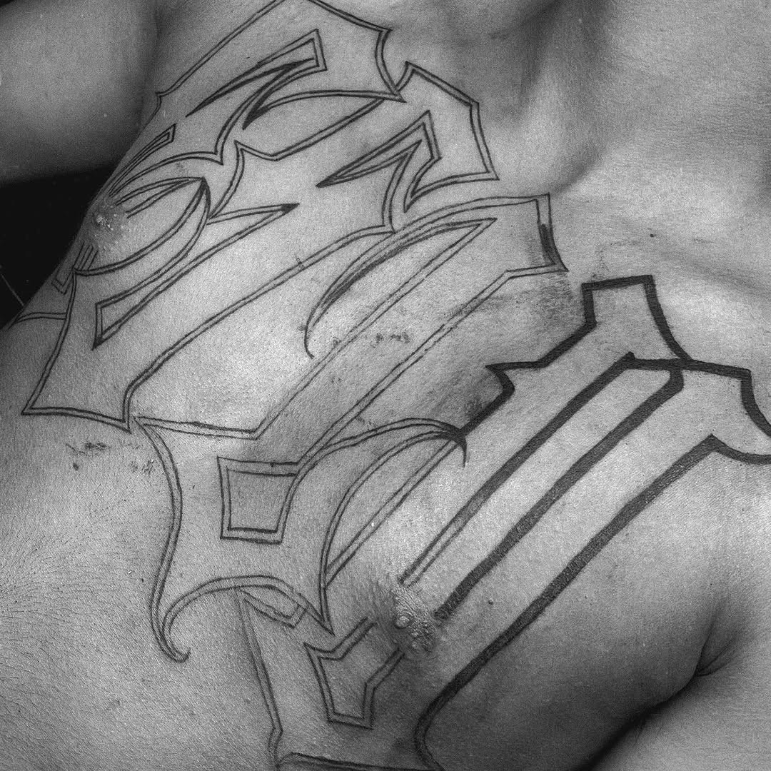 Tattoo by @chulaastatts — lettering_script