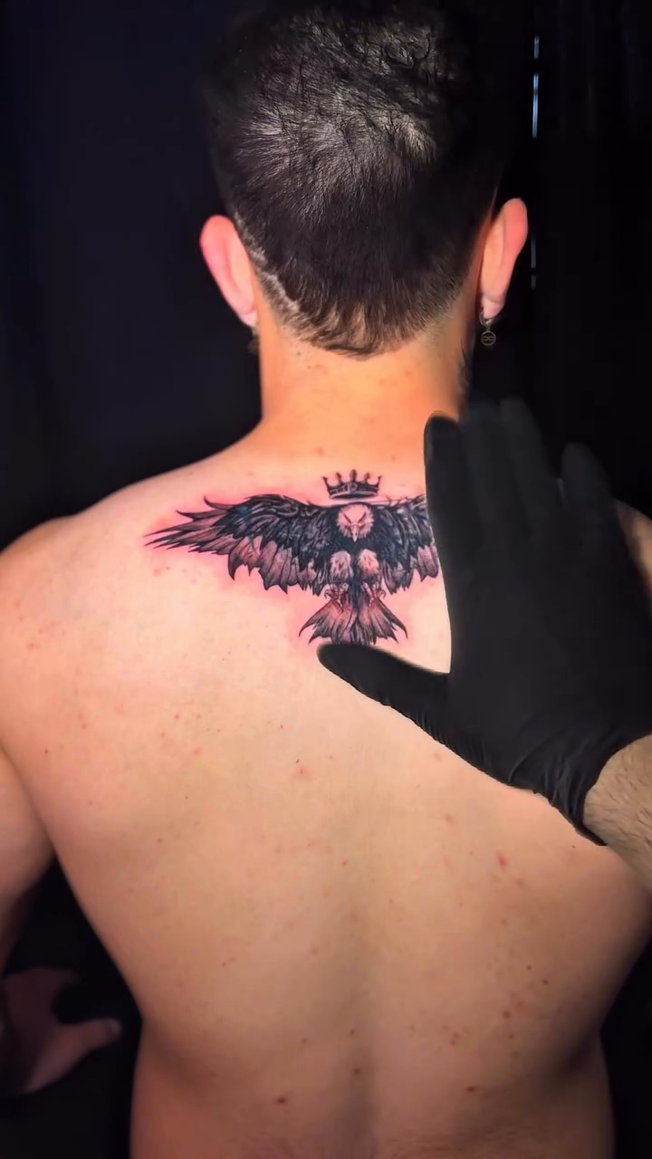 Tattoo by @dennisalejandrotattoos — blackwork, illustrative