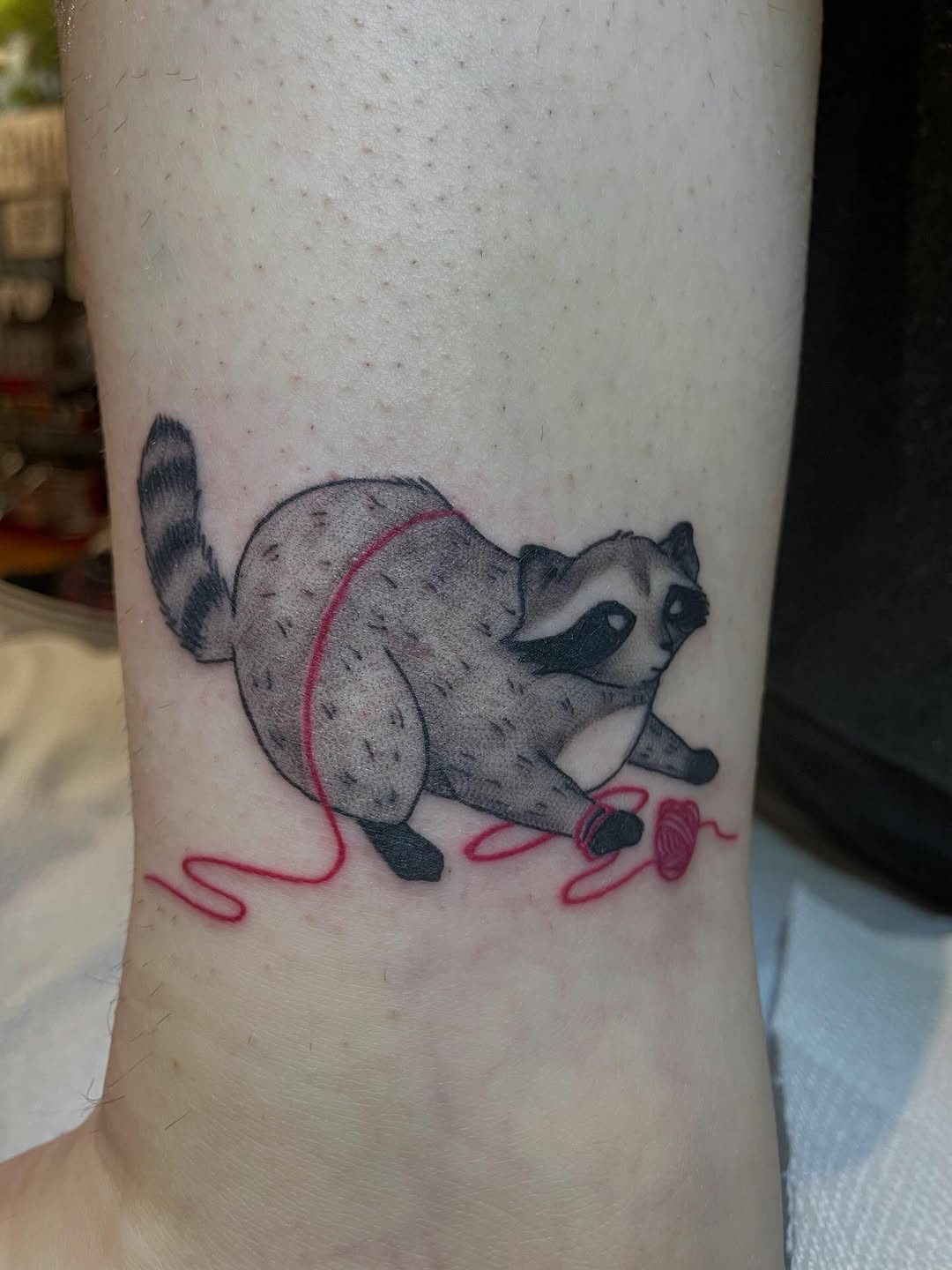 Tattoo by @lakethetattooer — illustrative, black_and_grey