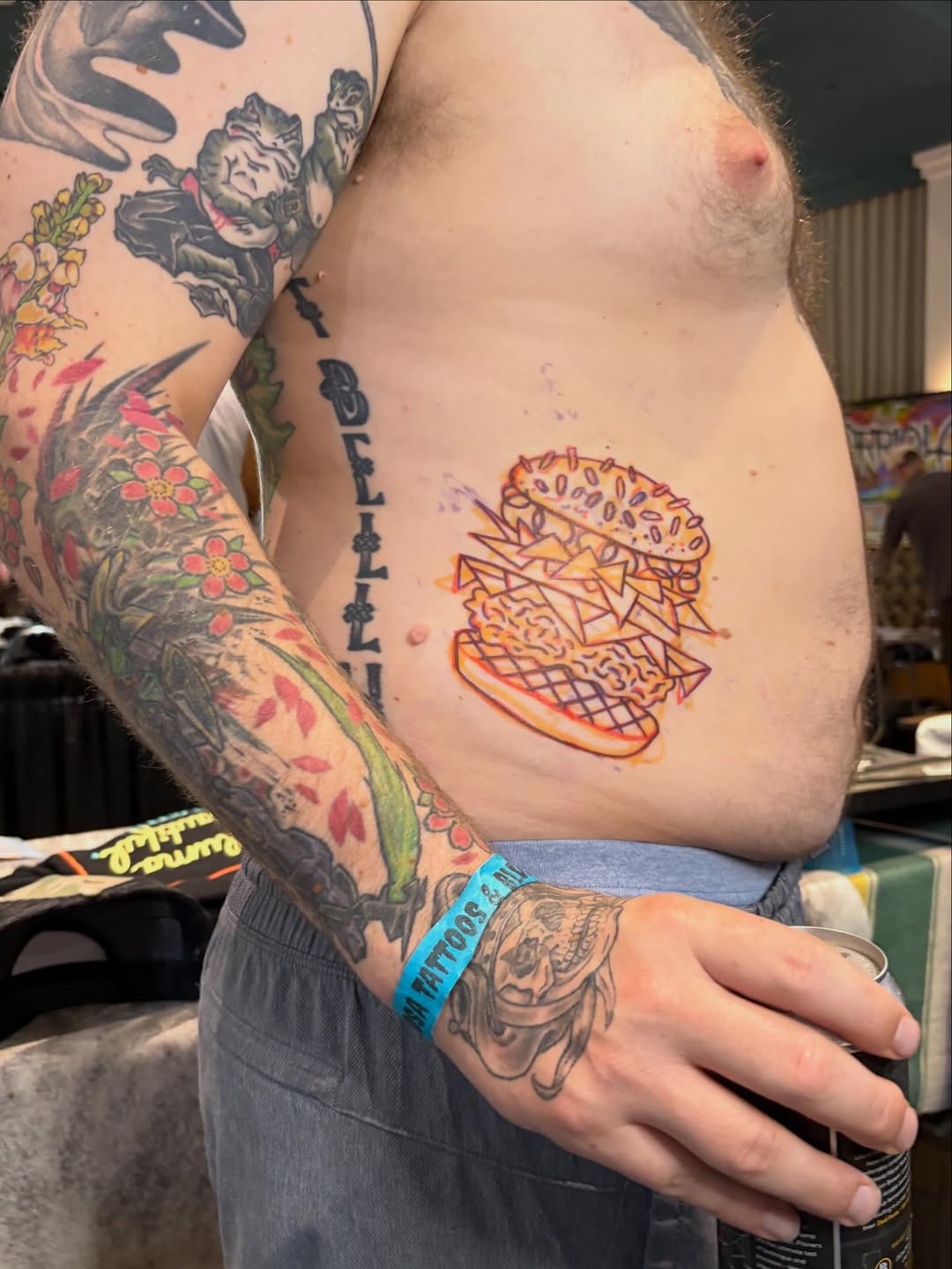Tattoo by @nickrodintattoo — new_school