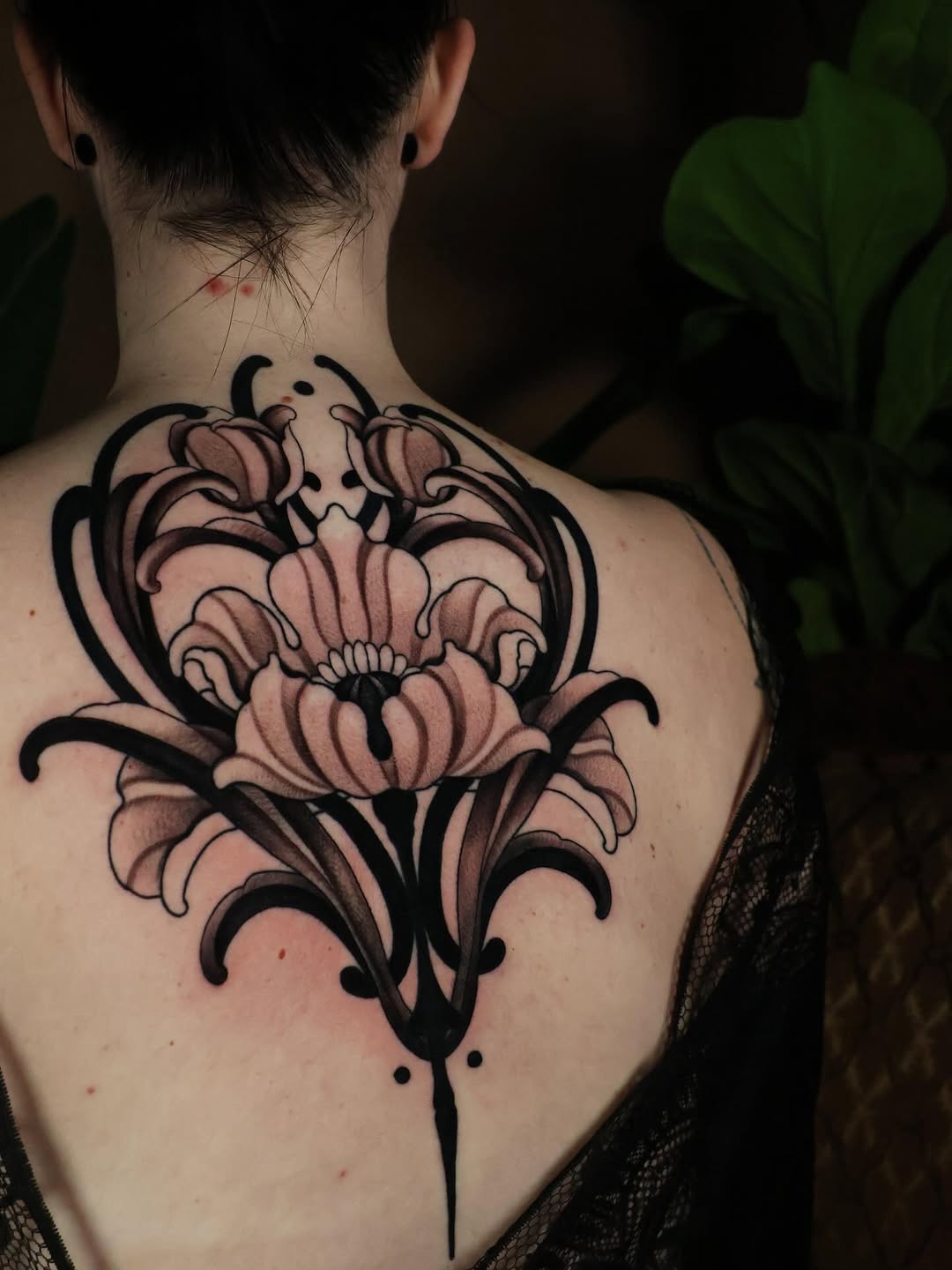 Tattoo by @laurmonftattoos β black_and_grey, illustrative