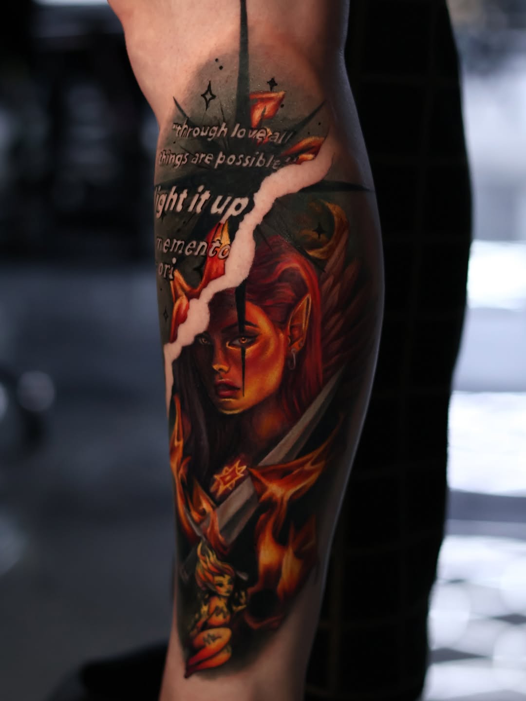 Tattoo by @jusorrinotattoo — realism