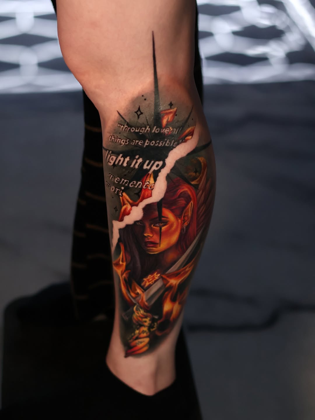 Tattoo by @jusorrinotattoo — realism
